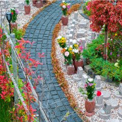 花いっぱいの樹木葬